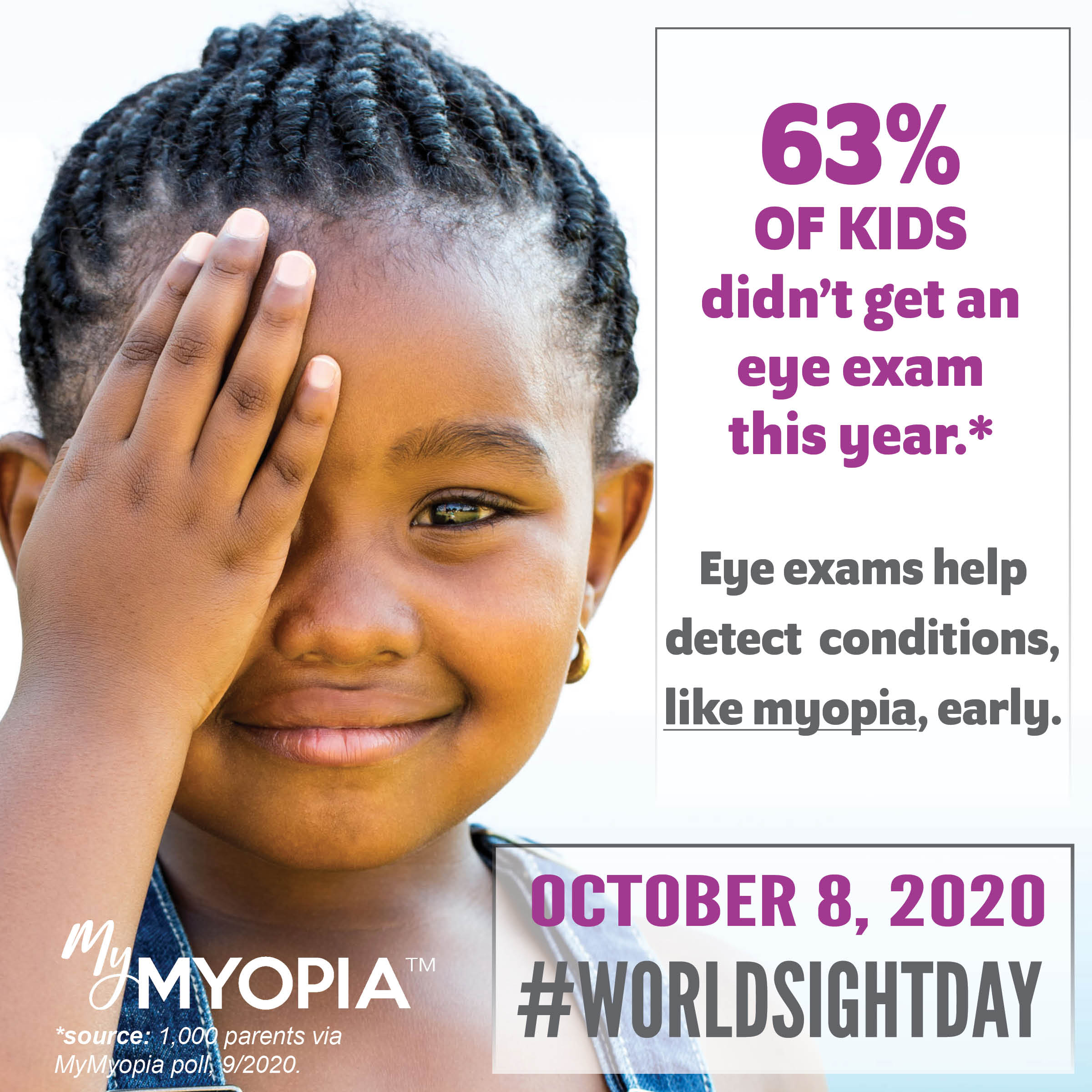 World Sight Day 2020 square_poll data and eye exam message 2