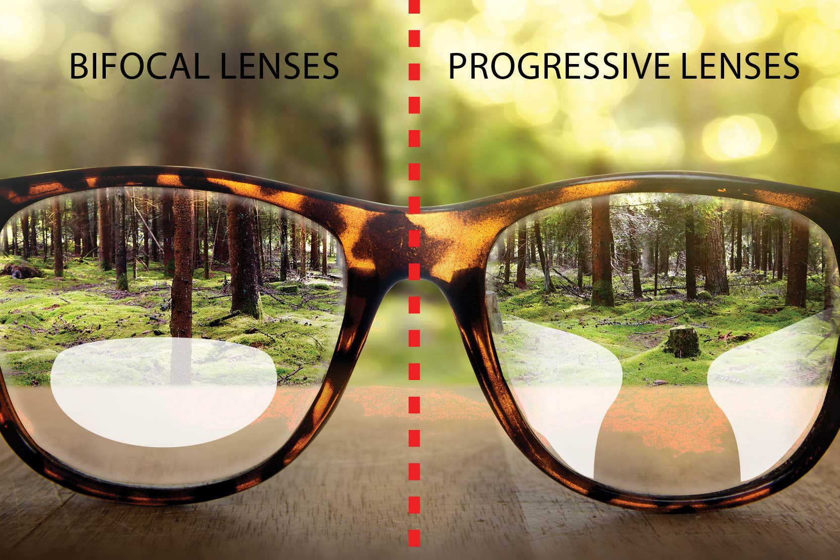 Bifocal glasses options online