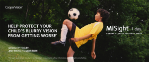 CooperVision's back-to-school campaign
