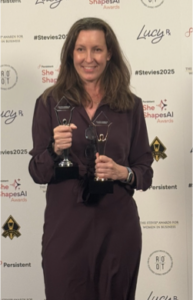 Jennifer Lambert was awarded a Silver Stevie Award 