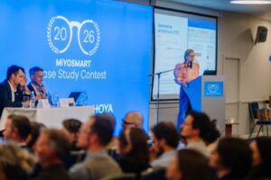 HOYA Vision Care hosted a case study contest at EAOO 2026