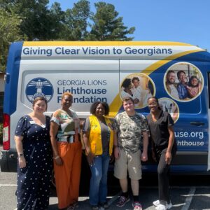 Georgia Lions Lighthouse Foundation mobile clinic and staff